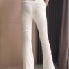 LULULEMON GROOVE FLARED PANT - ivory - m